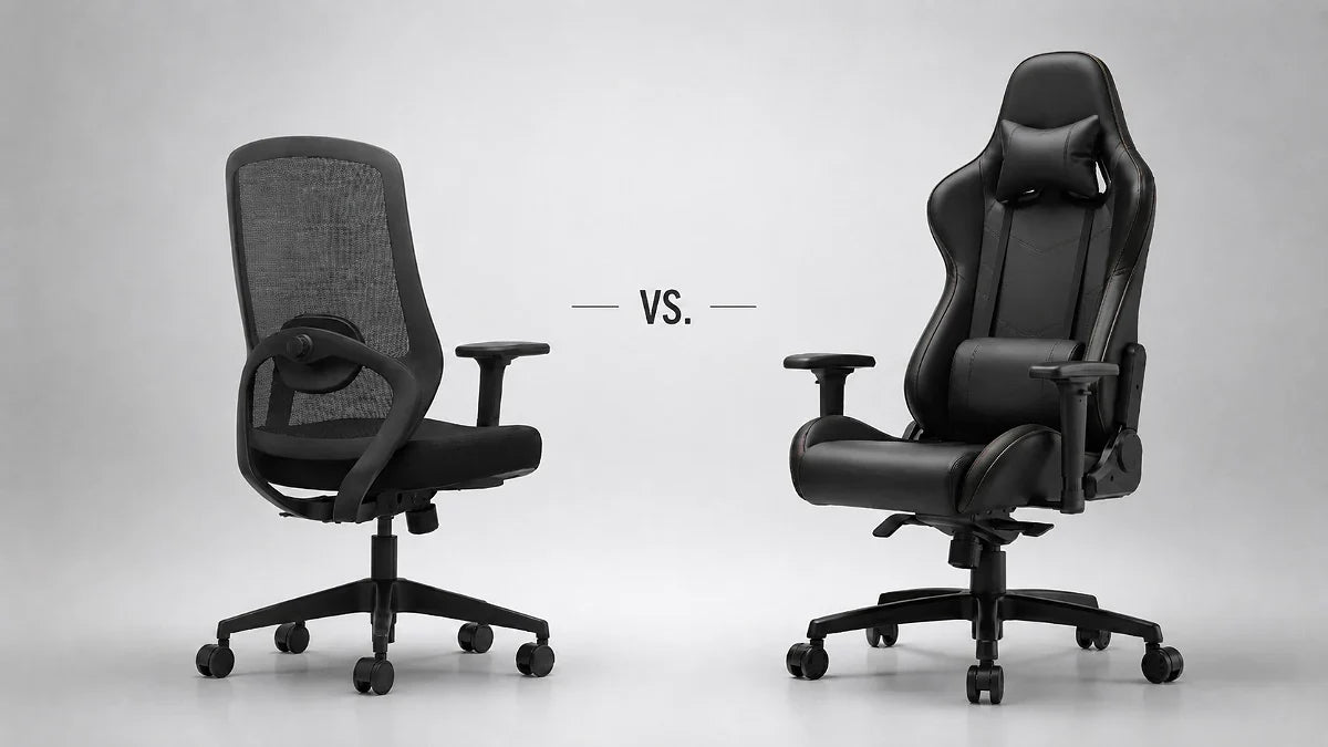 Office Chair vs. Gaming Chair: What Matters for Working From Home?