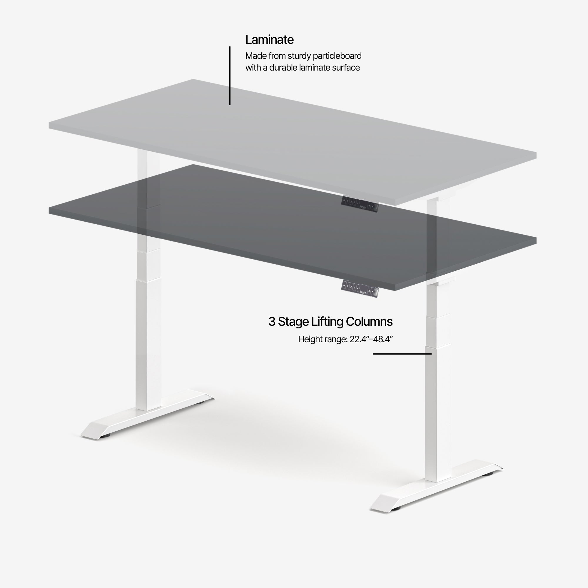 Aspire Laminate Standing Desk