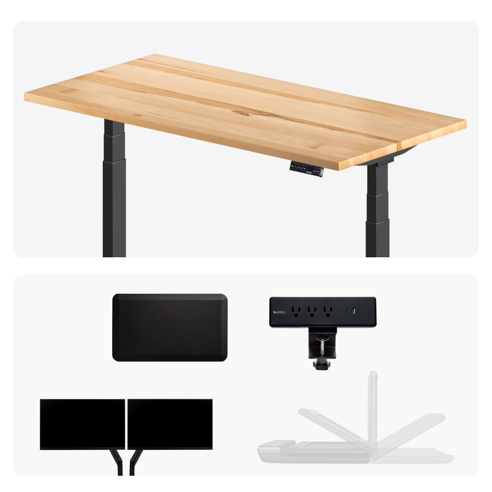 Ensemble Ergonomique - Bois Massif