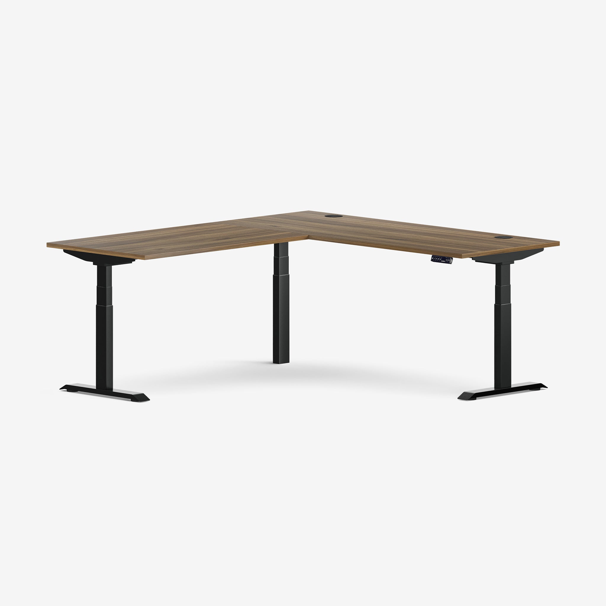 L-Shaped Aspire Laminate Standing Desk