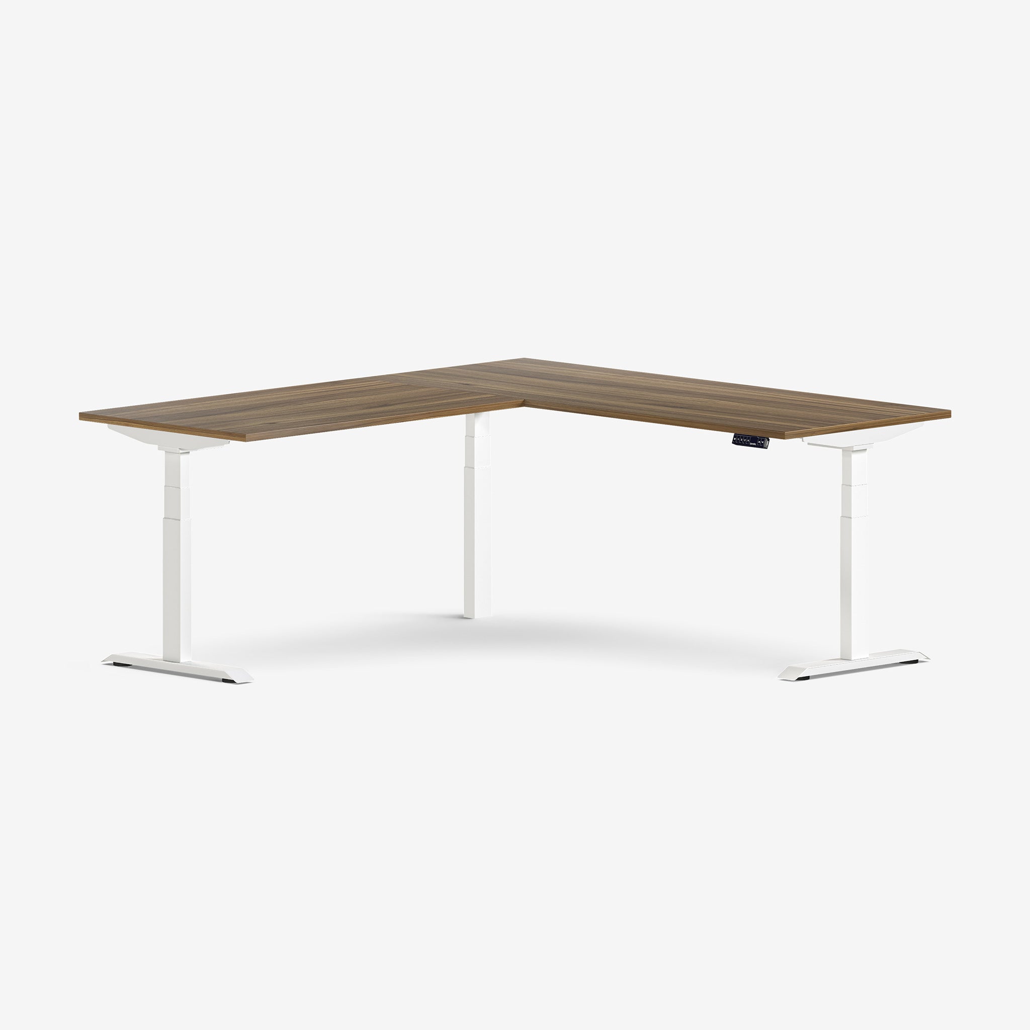 L-Shaped Aspire Laminate Standing Desk