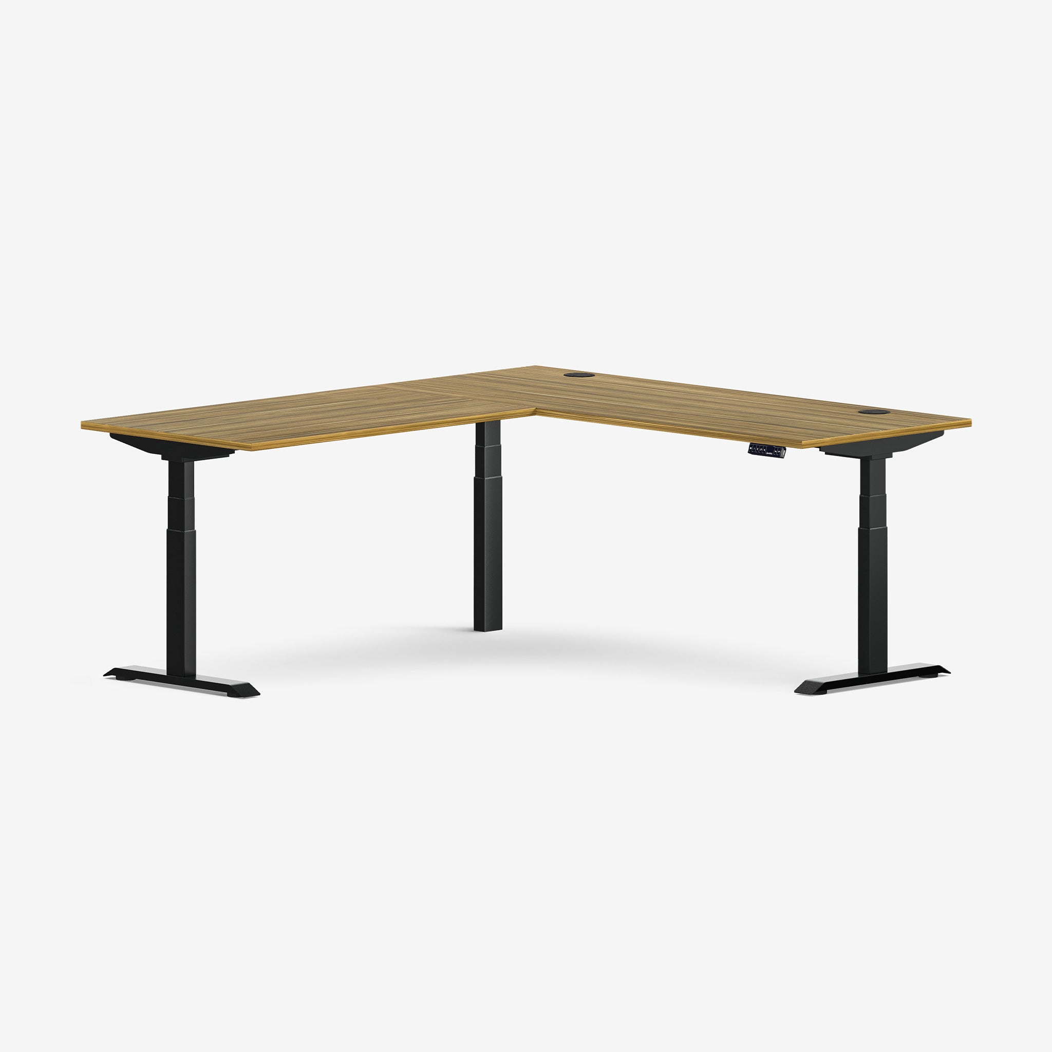 L-Shaped Aspire Laminate Standing Desk
