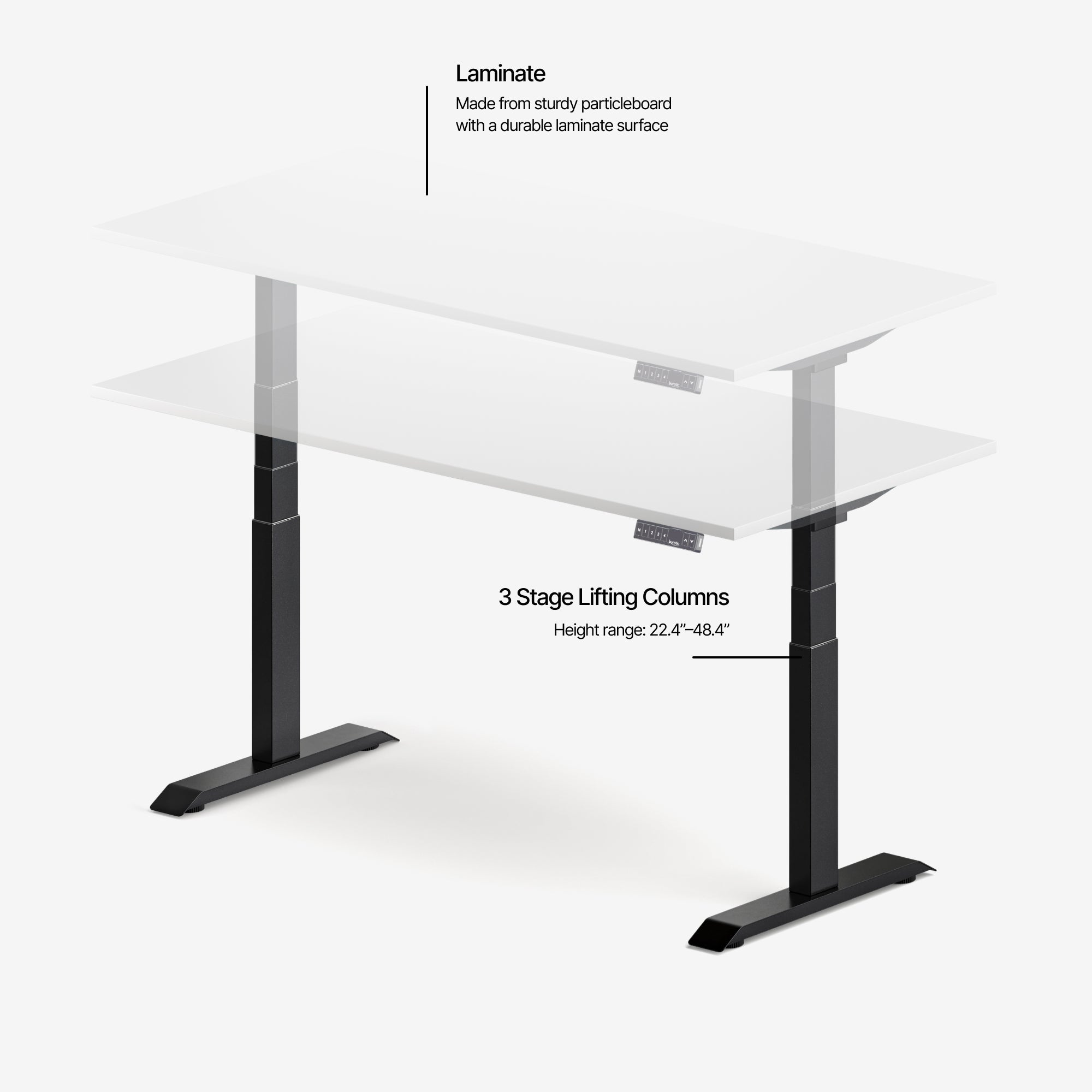 Aspire Laminate Standing Desk