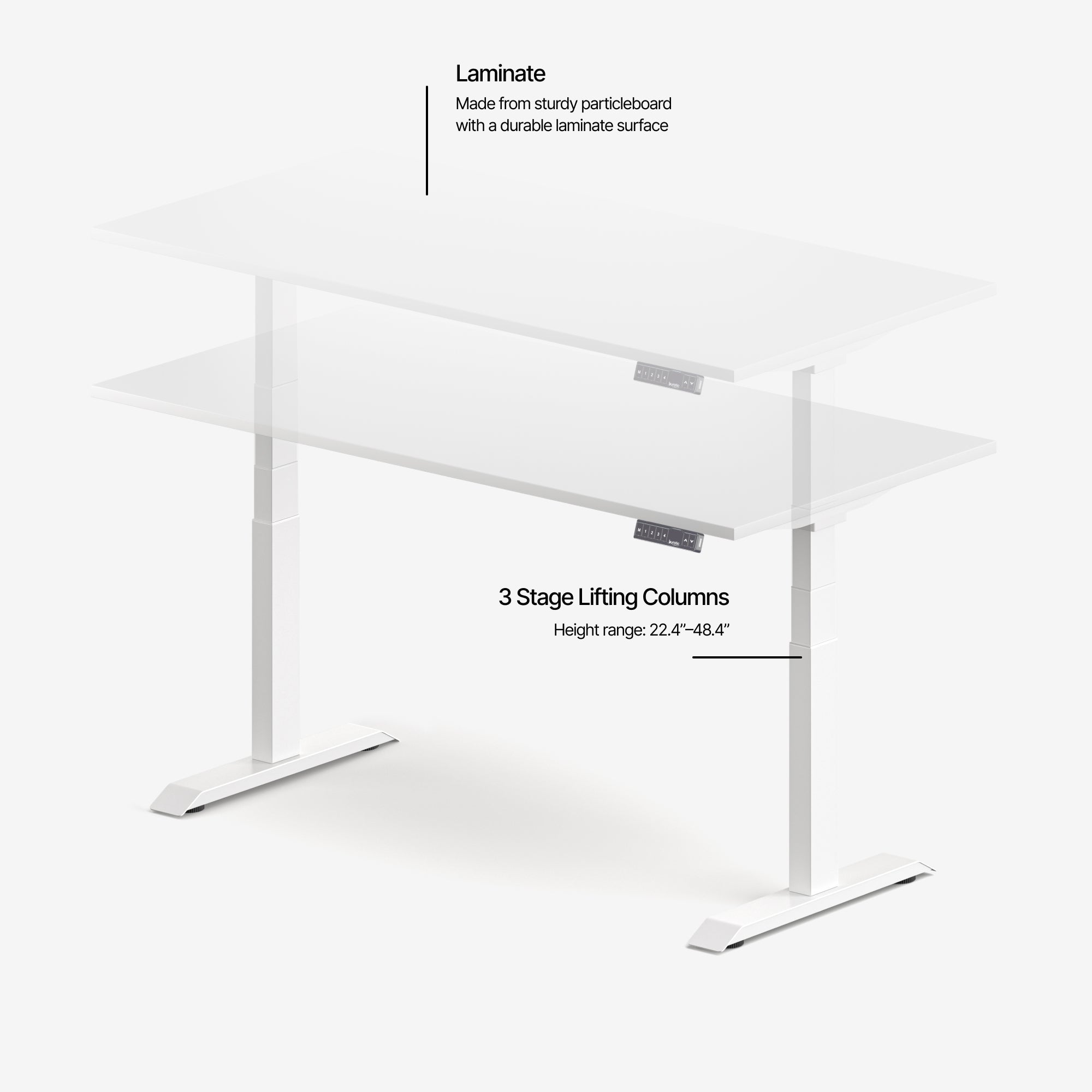 Aspire Laminate Standing Desk
