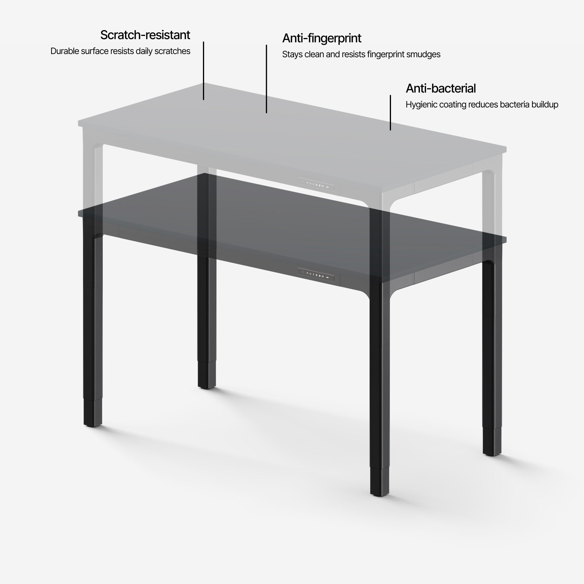 Leva Premium Laminate Standing Desk
