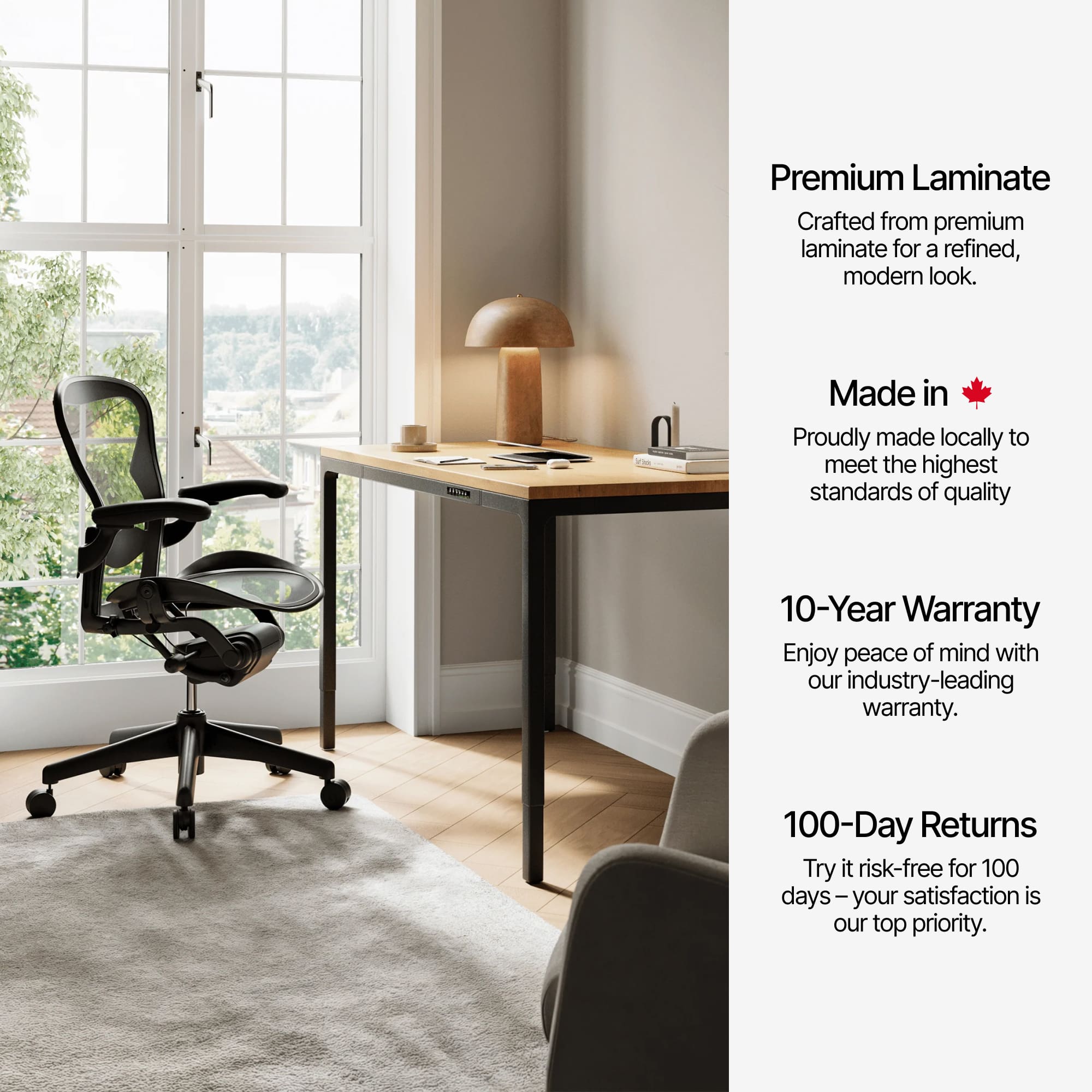 Leva Premium Laminate Standing Desk
