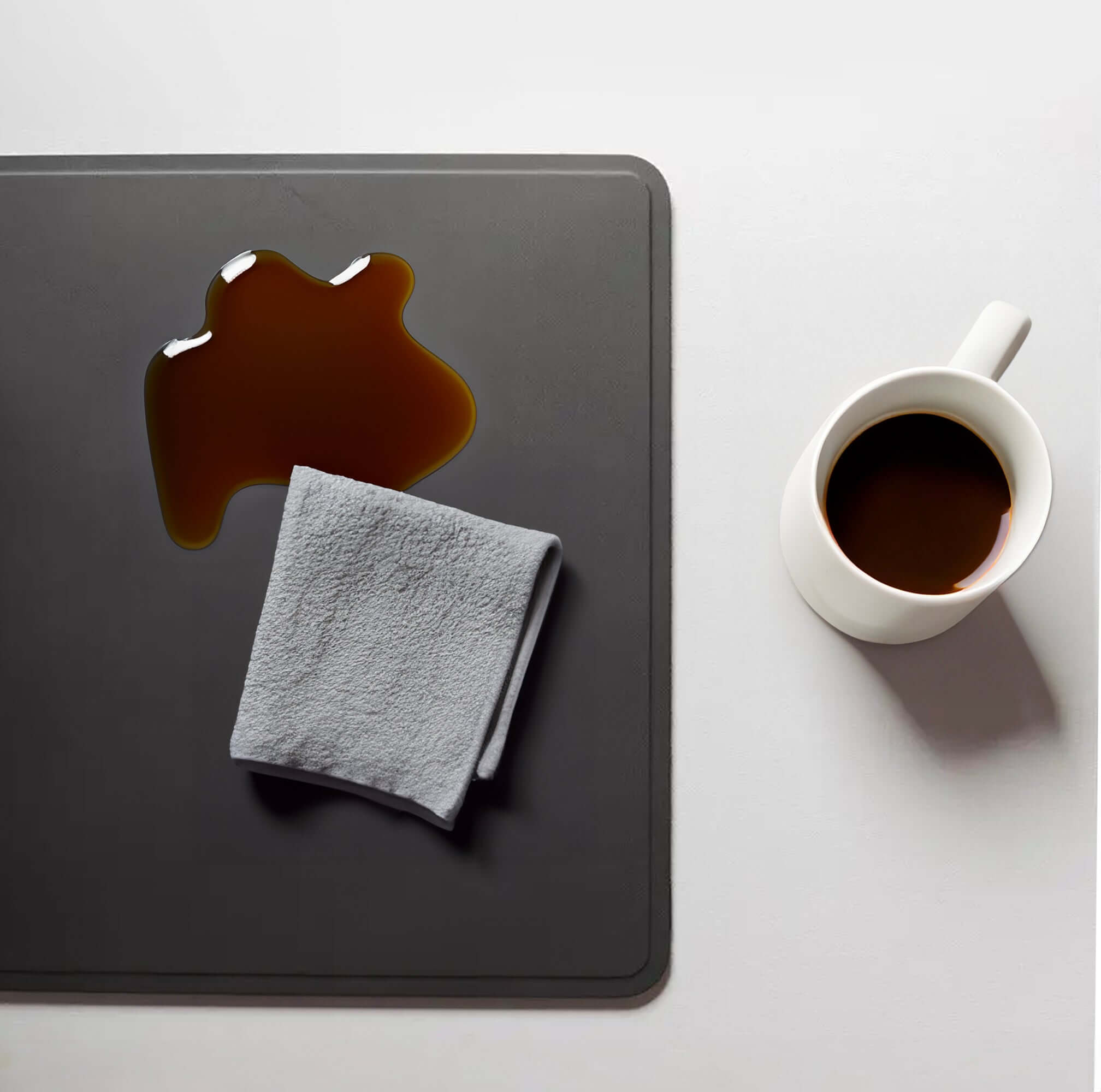 Tapis de bureau avec chargement sans-fil