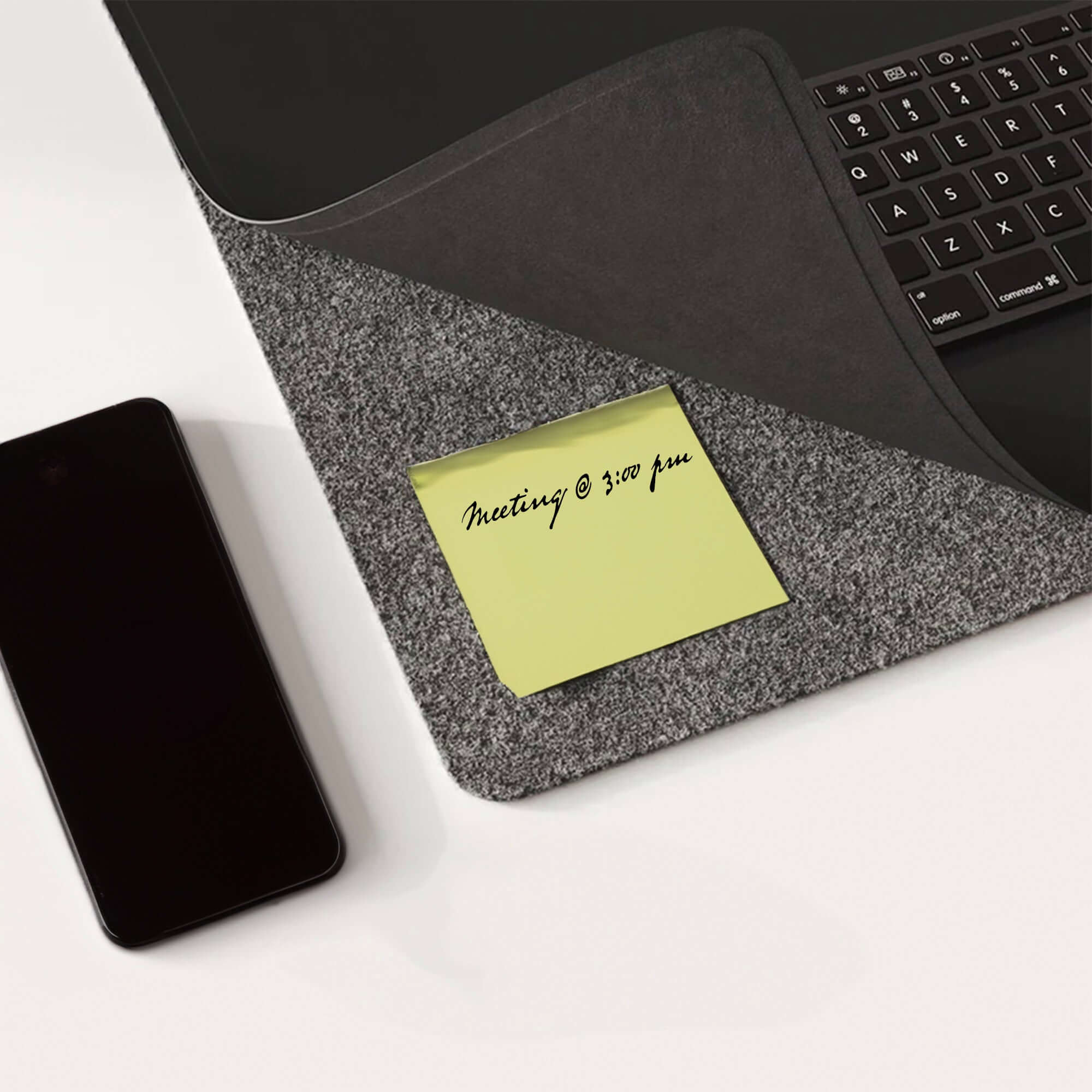 Tapis de bureau avec chargement sans-fil