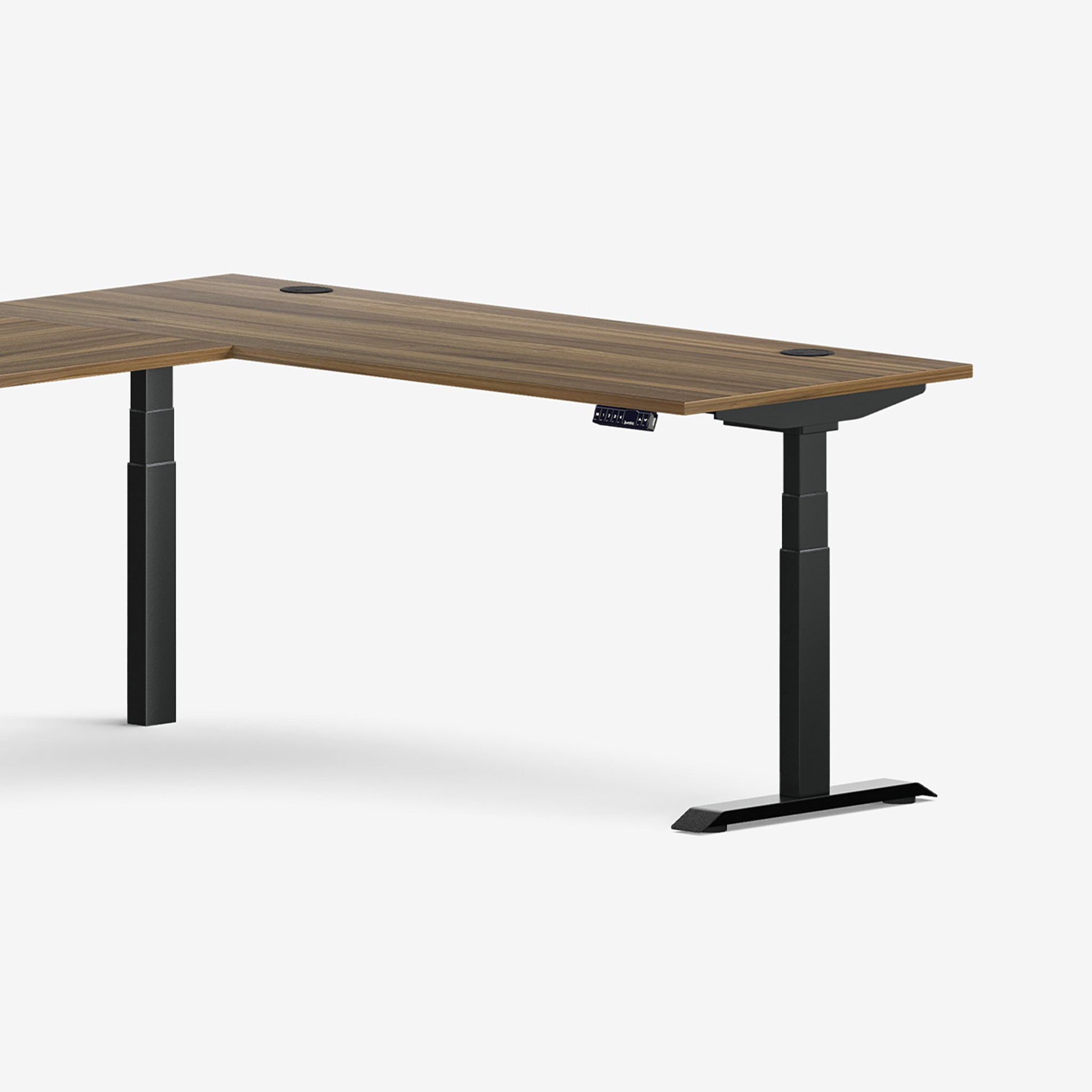 L-Shaped Aspire Laminate Standing Desk