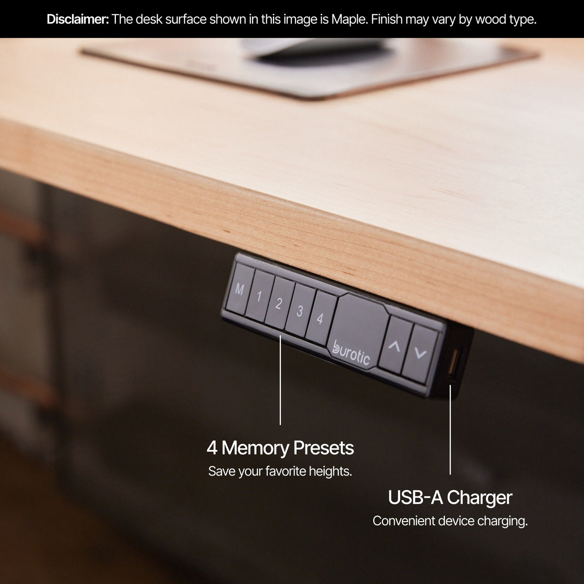 Bureau Ajustable Aspire en Bois Massif