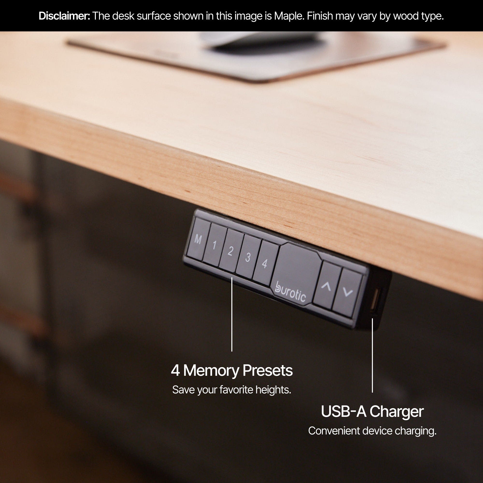 Aspire Solid Wood Standing Desk