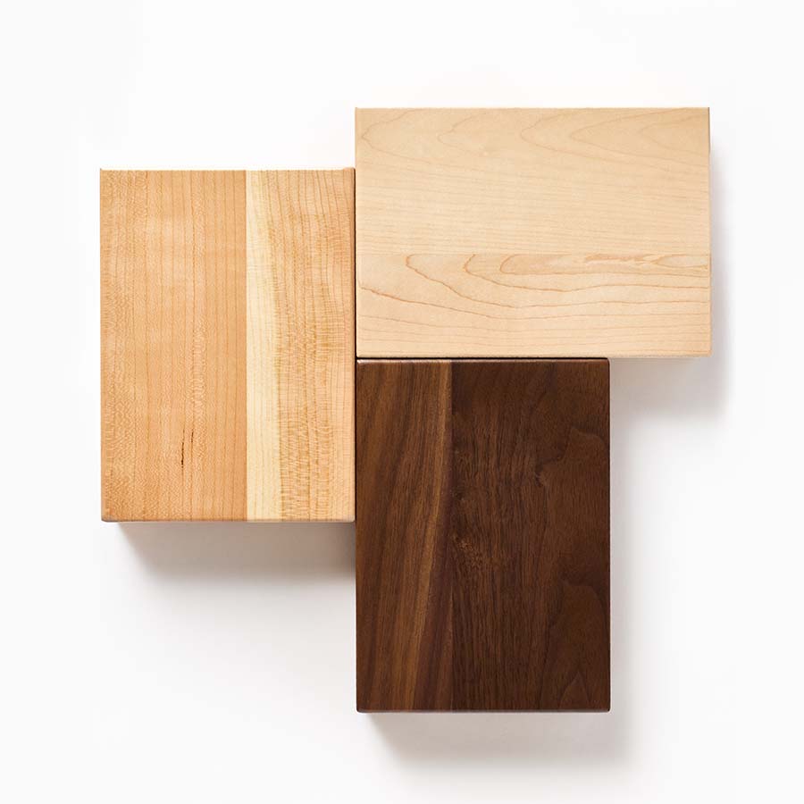 Échantillons de bois