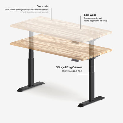 Aspire Solid Wood Standing Desk