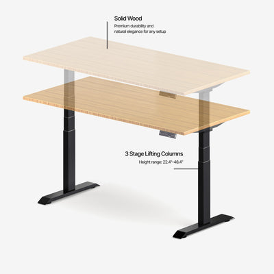 Aspire Solid Wood Standing Desk