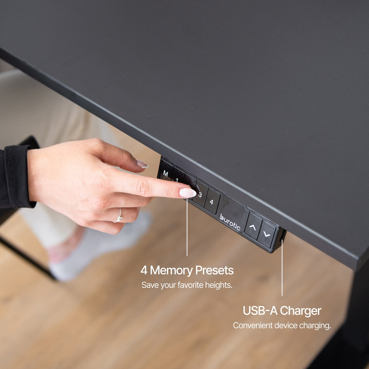 Bureau Ajustable Aspire en Laminé