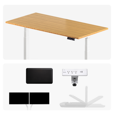 Ensemble Ergonomique (Bois Massif)