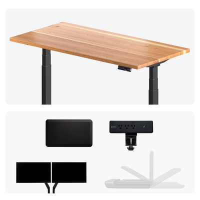 Ensemble Ergonomique (Bois Massif)