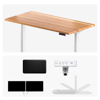 Ensemble Ergonomique (Bois Massif)