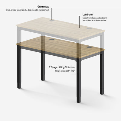 Leva Laminate Standing Desk