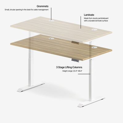 Aspire Wood Laminate Standing Desk