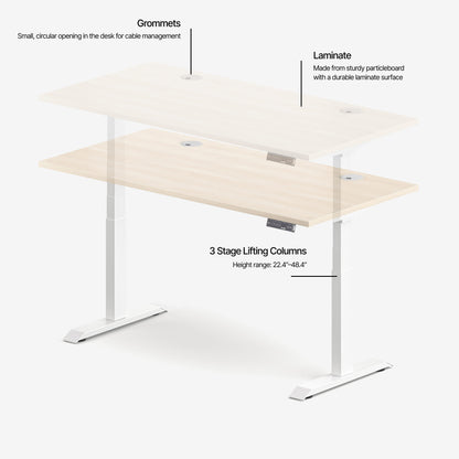 Aspire Wood Laminate Standing Desk