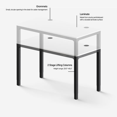 Leva Laminate Standing Desk