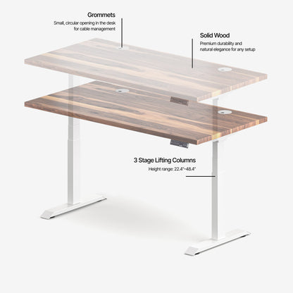 Aspire Solid Wood Standing Desk